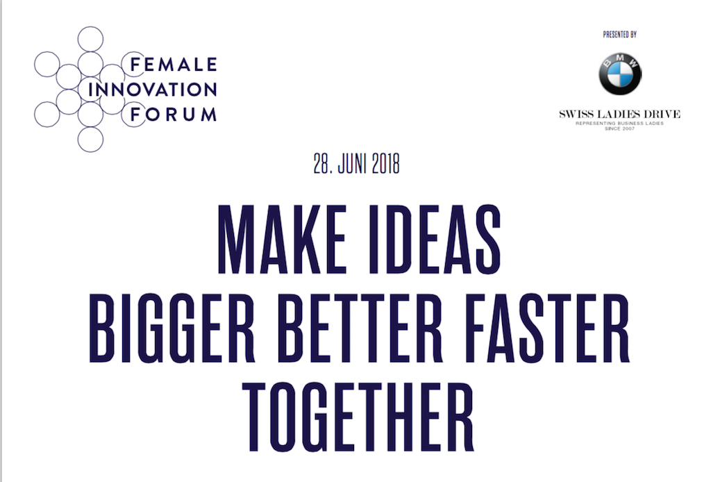 Female Innovation Forum! Jetzt Anmelden!