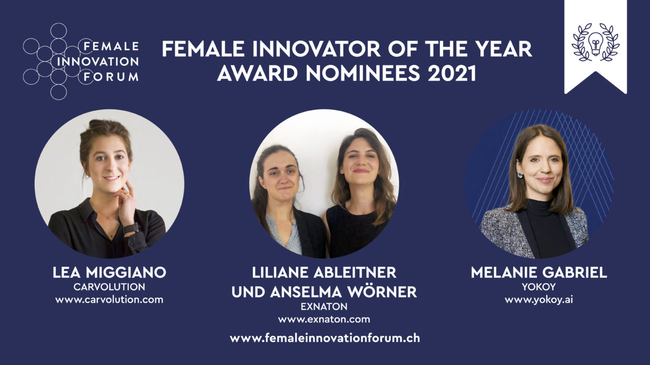 Die Nominees Unseres Female Innovation Forums 2021