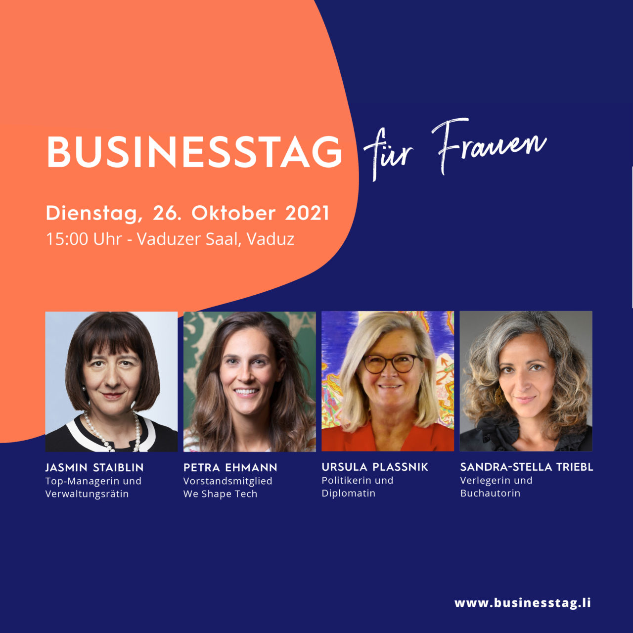 Businesstag Für Frauen: 26.10.21 Vaduz
