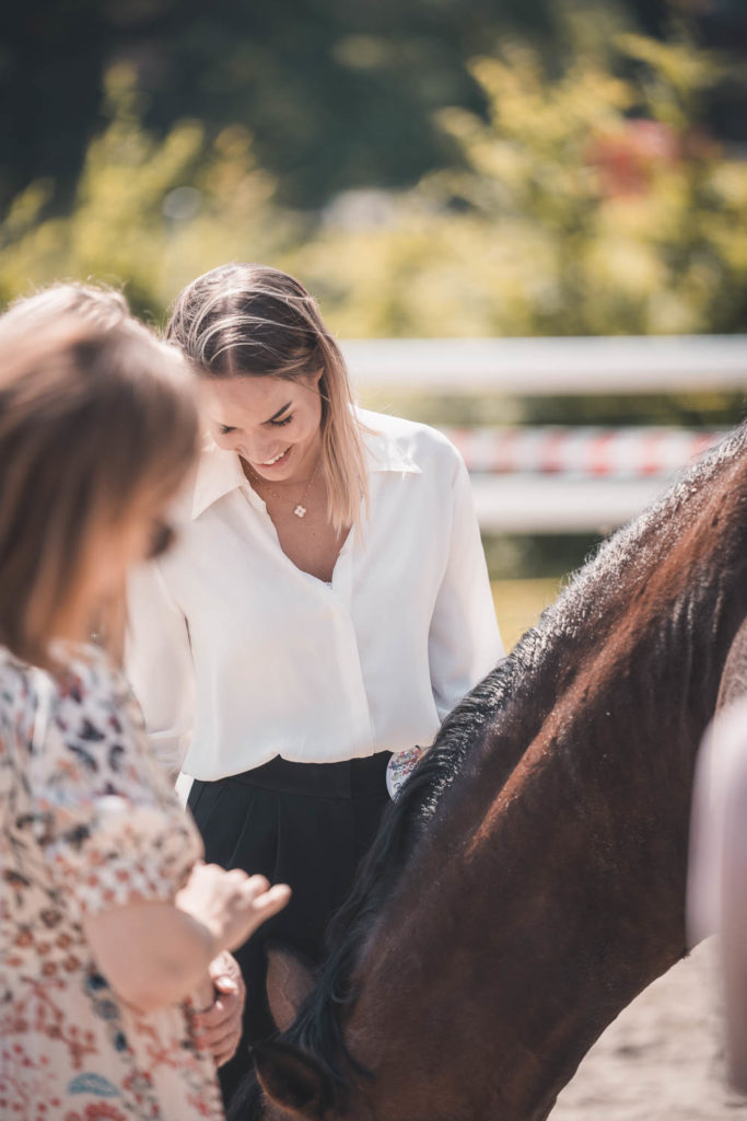 League of Leading Ladies Conference 2022 - Workshop - Horse Wisdom for Leaders - photo Andri Sigron