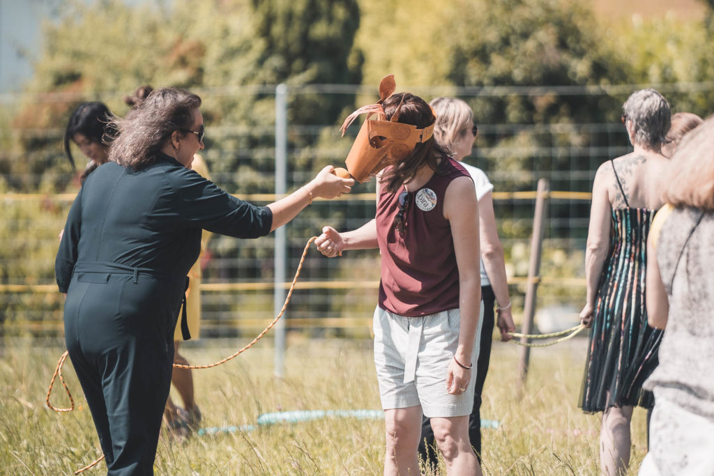 League of Leading Ladies Conference 2022 - Workshop - Horse Wisdom for Leaders - photo Andri Sigron
