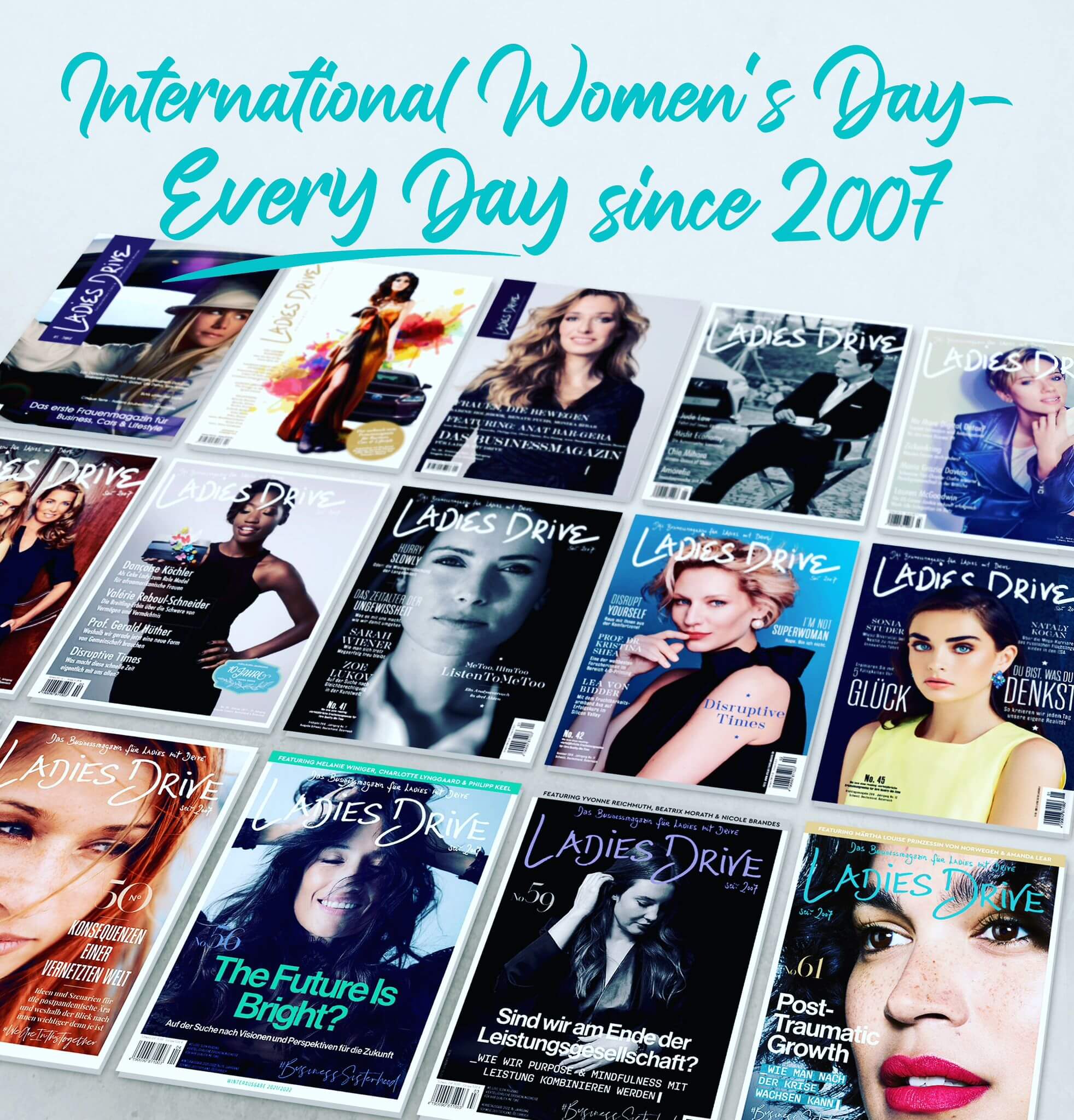 Ladies Drive - International Women's Day - Every day since 2007