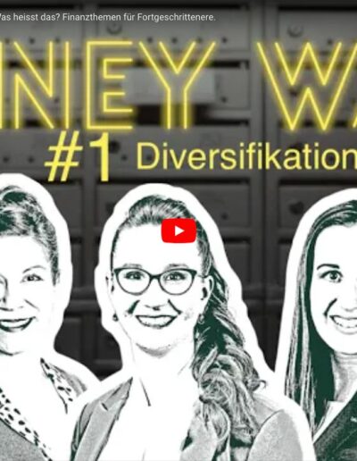 Money Walk #1: Diversifikation des Portfolios.