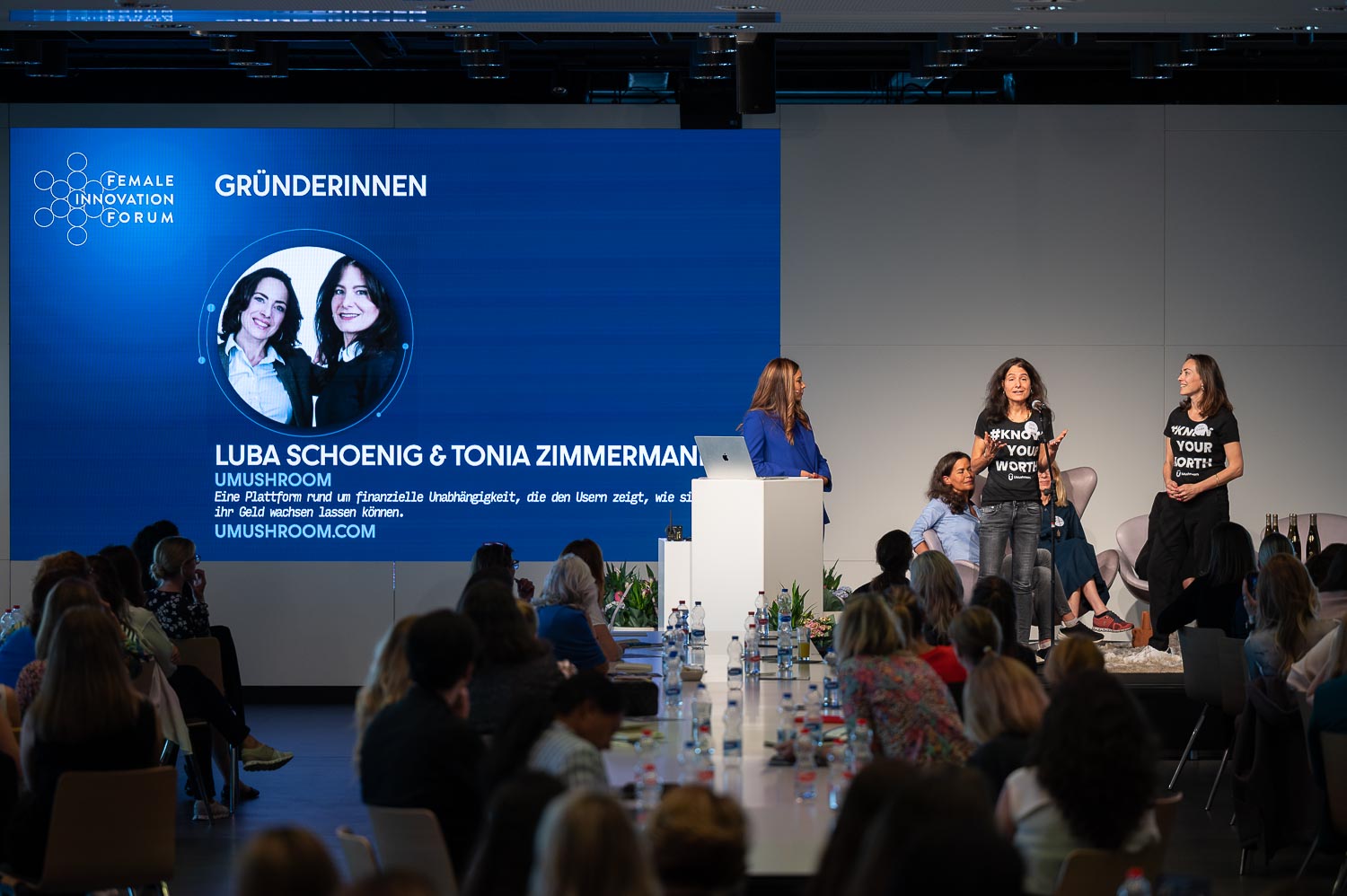 Female Innovation Forum 2023 - Luba Schoenig und Tonia Zimmermann