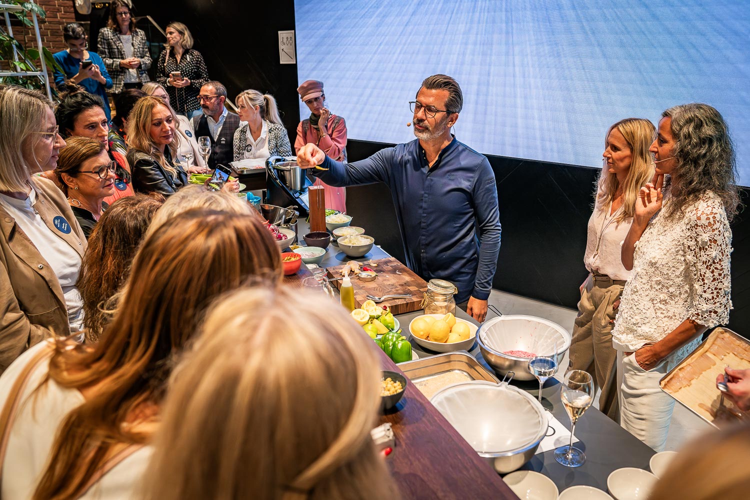 Audi Kitchen Talk: mit Katharina Momani und Andreas Caminada im Square