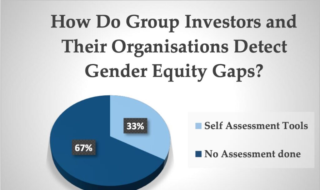 How do Group Investors and Their Organizations Detect Gender Equity Gaps?