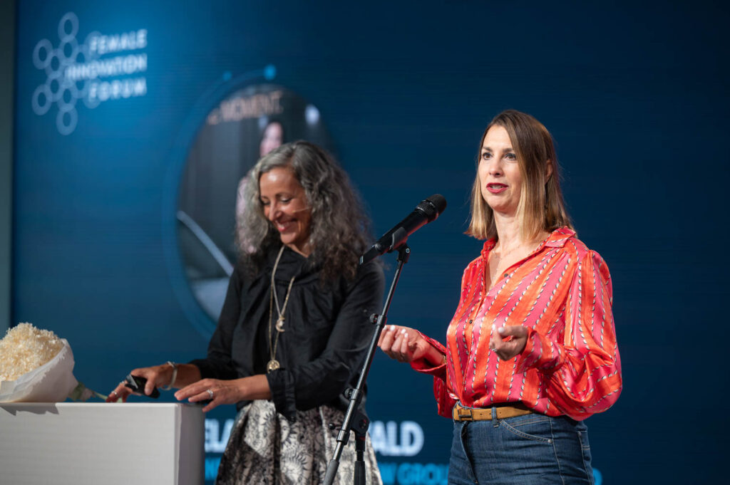 Female Innovation Forum 2024. Marketingdirektorin der BMW Schweiz-Group, Melanie Reinwald.