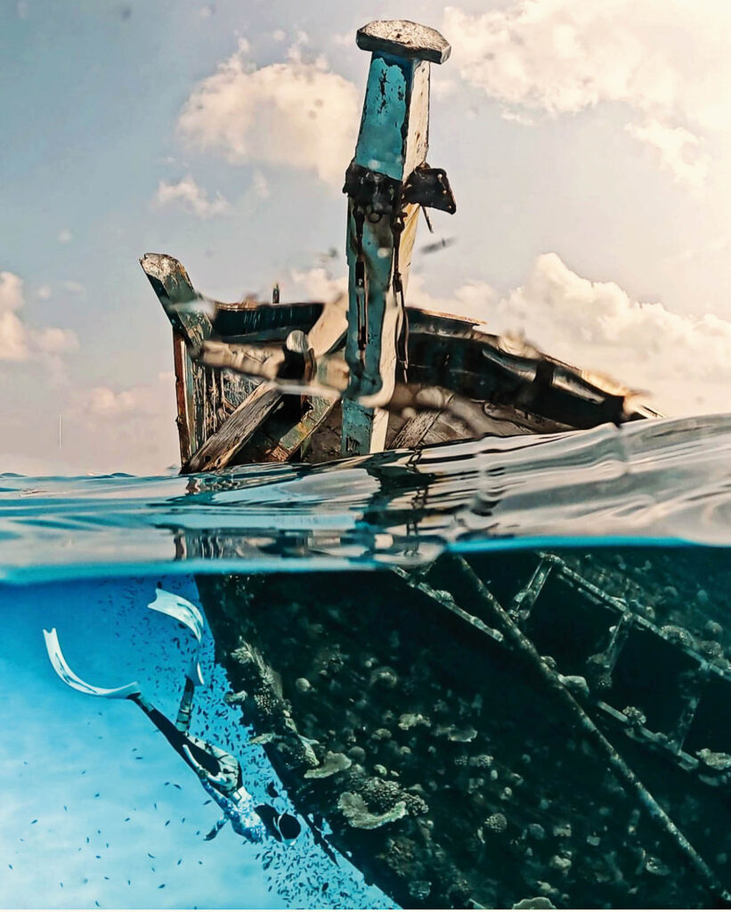 Ladies Drive No 67. 50 Shades of Blue. Underwater Adventures Maldives. Fotos: instagram.com/_laeisha_