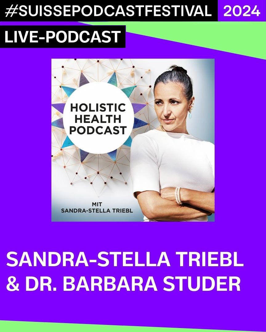 Suisse Podcast Festival 2024. Sandra-Stella Triebl & Dr. Barbara Studer