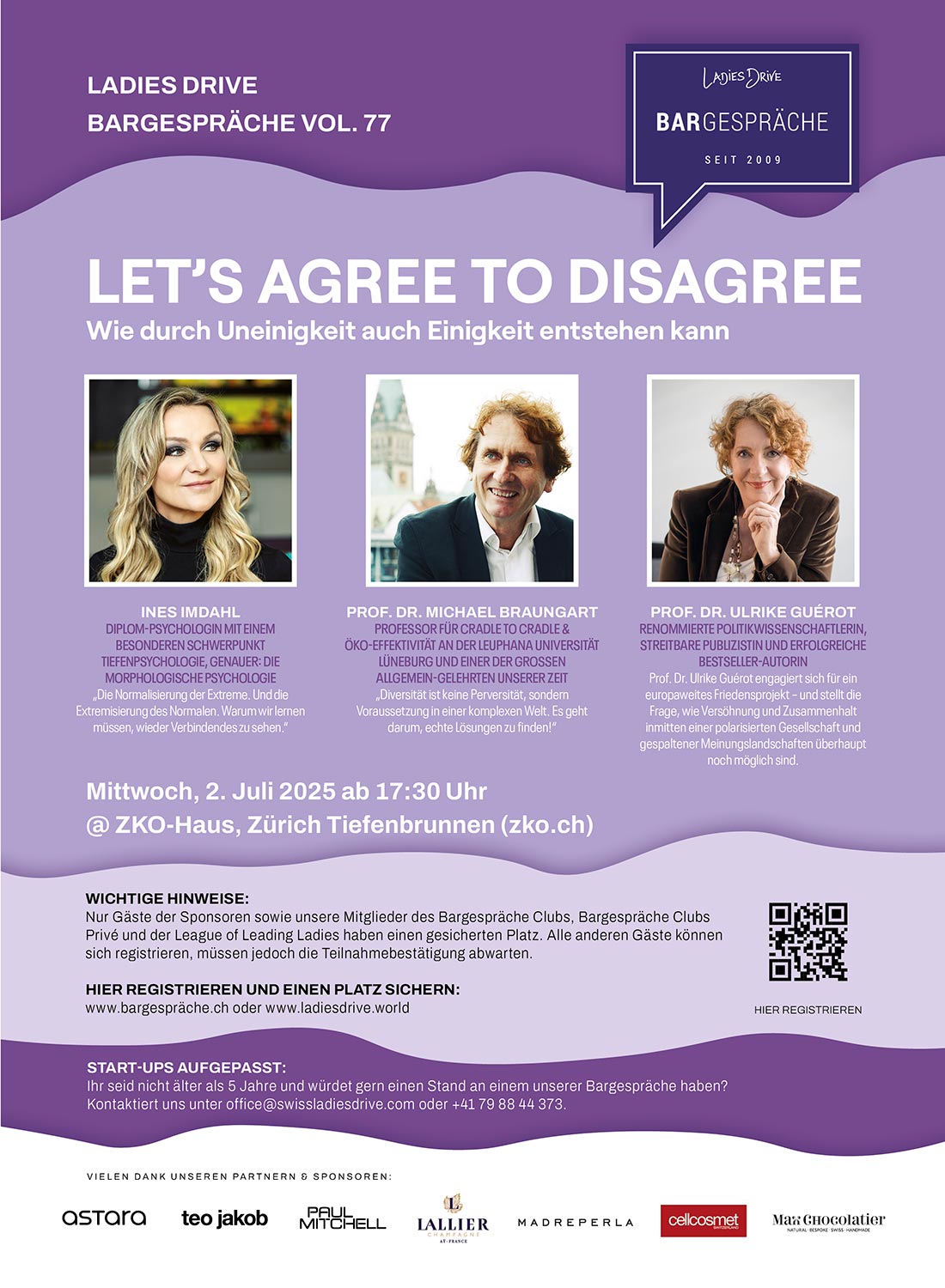Ladies Drive Bargespräche Vol.77. Let’s Agree to Disagree