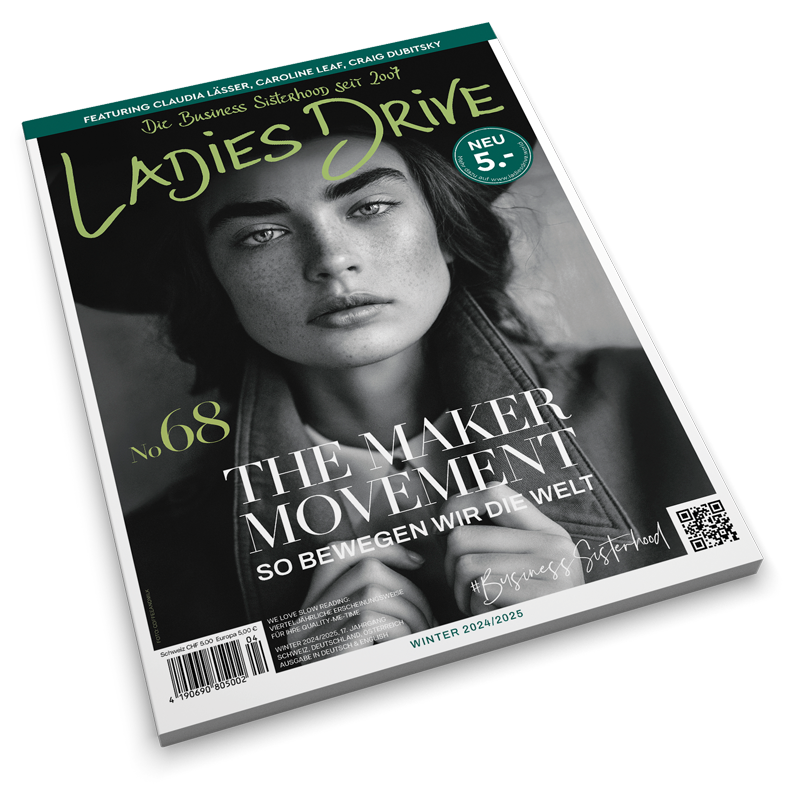 Ladies Drive No 68 Cover. The Maker Movement. So bewegen wir die Welt