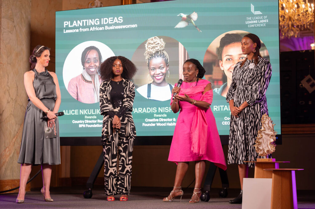 League of Leading Ladies Conference 2025. Paradis Nishimwe, Alice Nkulikiyinka & Ritah Uwera