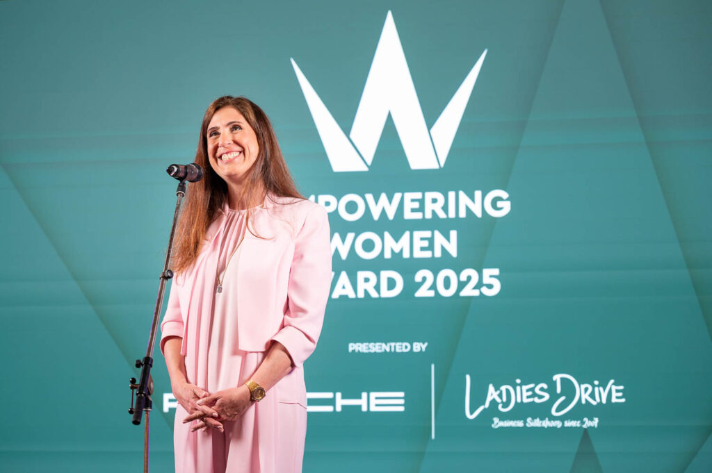 Dalith Steiger, Winner of the Empowering Women Award 2025.