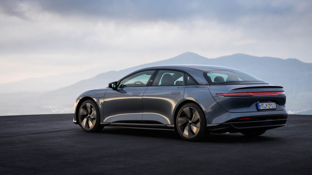 Ladies Drive. Lucid Air Touring