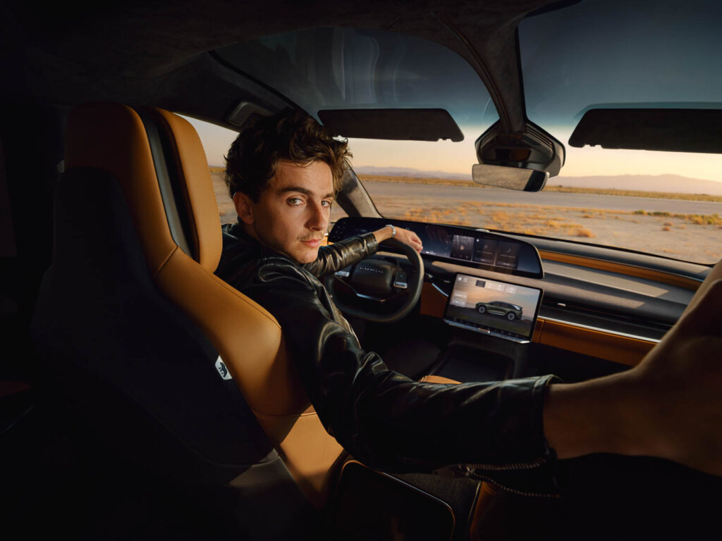 Ladies Drive. Lucid Air Touring. Timothee Chalamet
