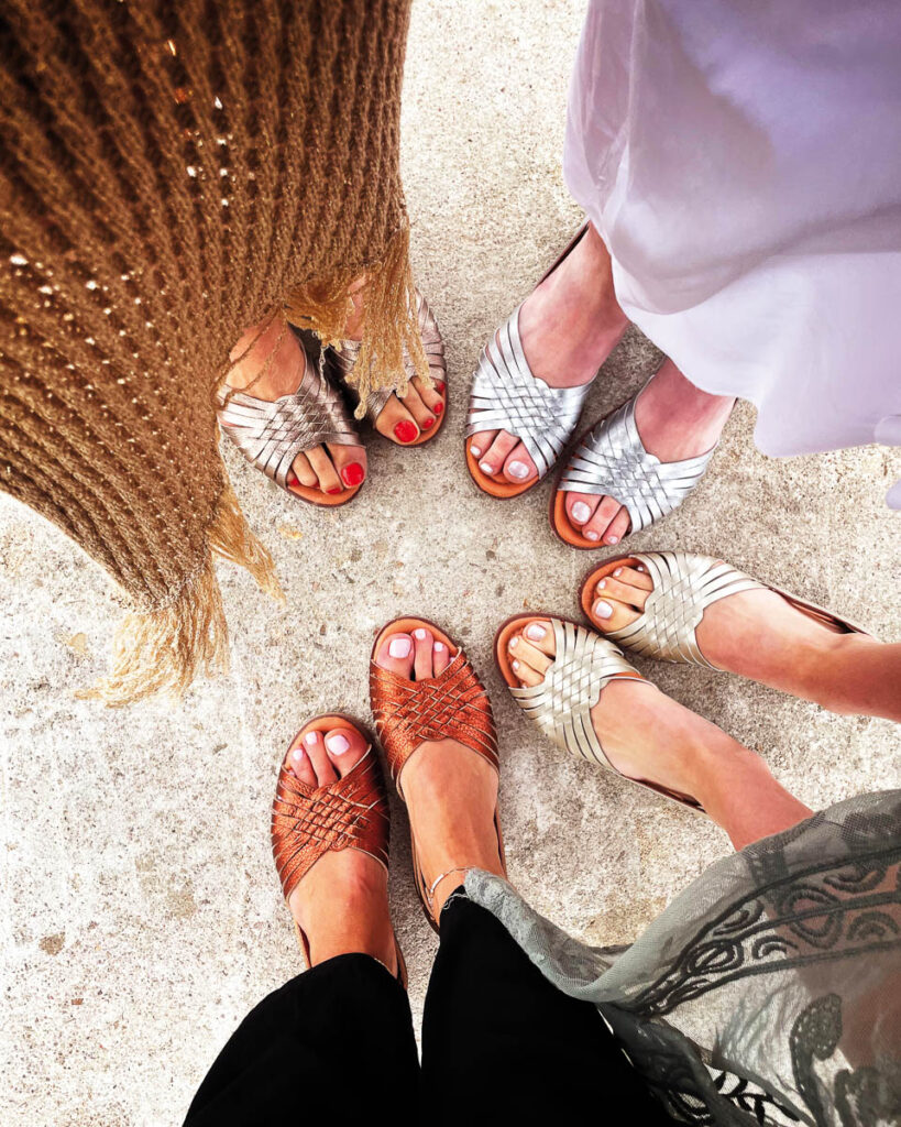 Ladies Drive No. 71. Inspirational Woman Designers. AMiGAS Sandals