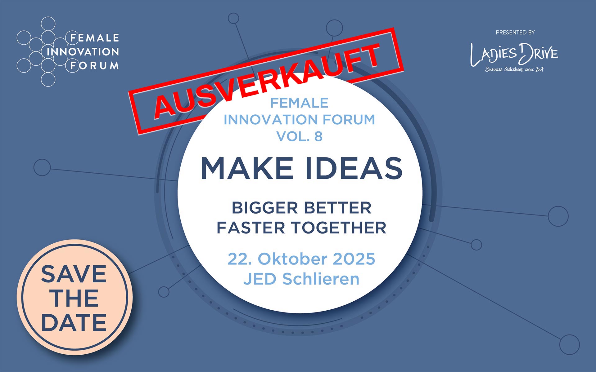 Female Innovation Forum 2025 - Ausverkauft