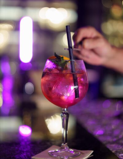 Jazz-Rhythmen und Gin-Aromen