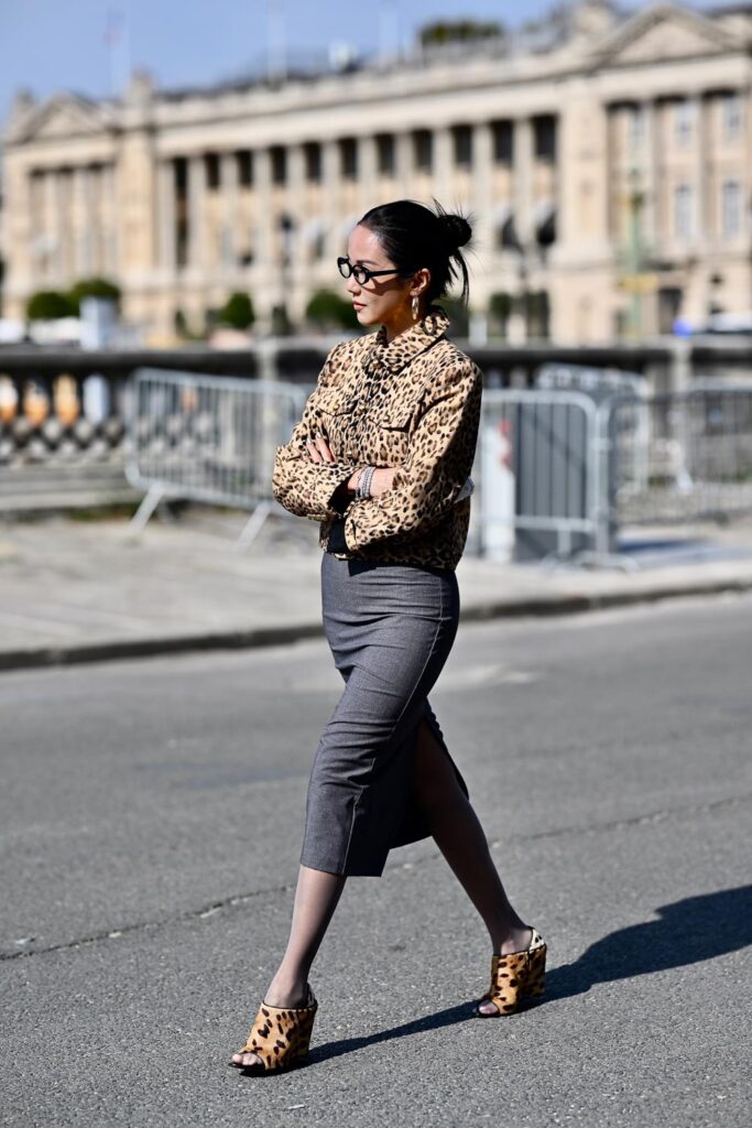 Ladies Drive Magazine. 10 of the Hottest Street Style Trends for 2025/2026. Animal Print. Photo: Yvonne Aeberhard Stutz