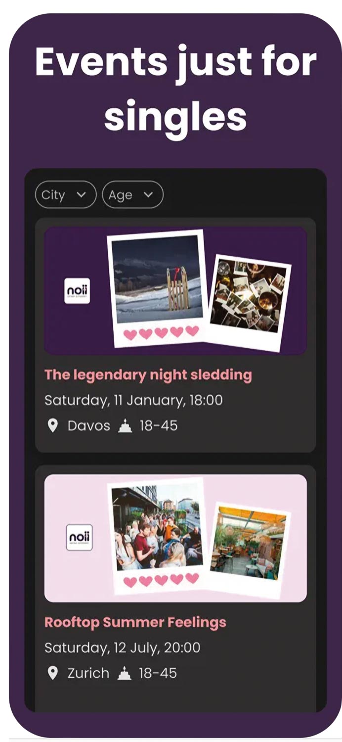 NOII Dating App & Events