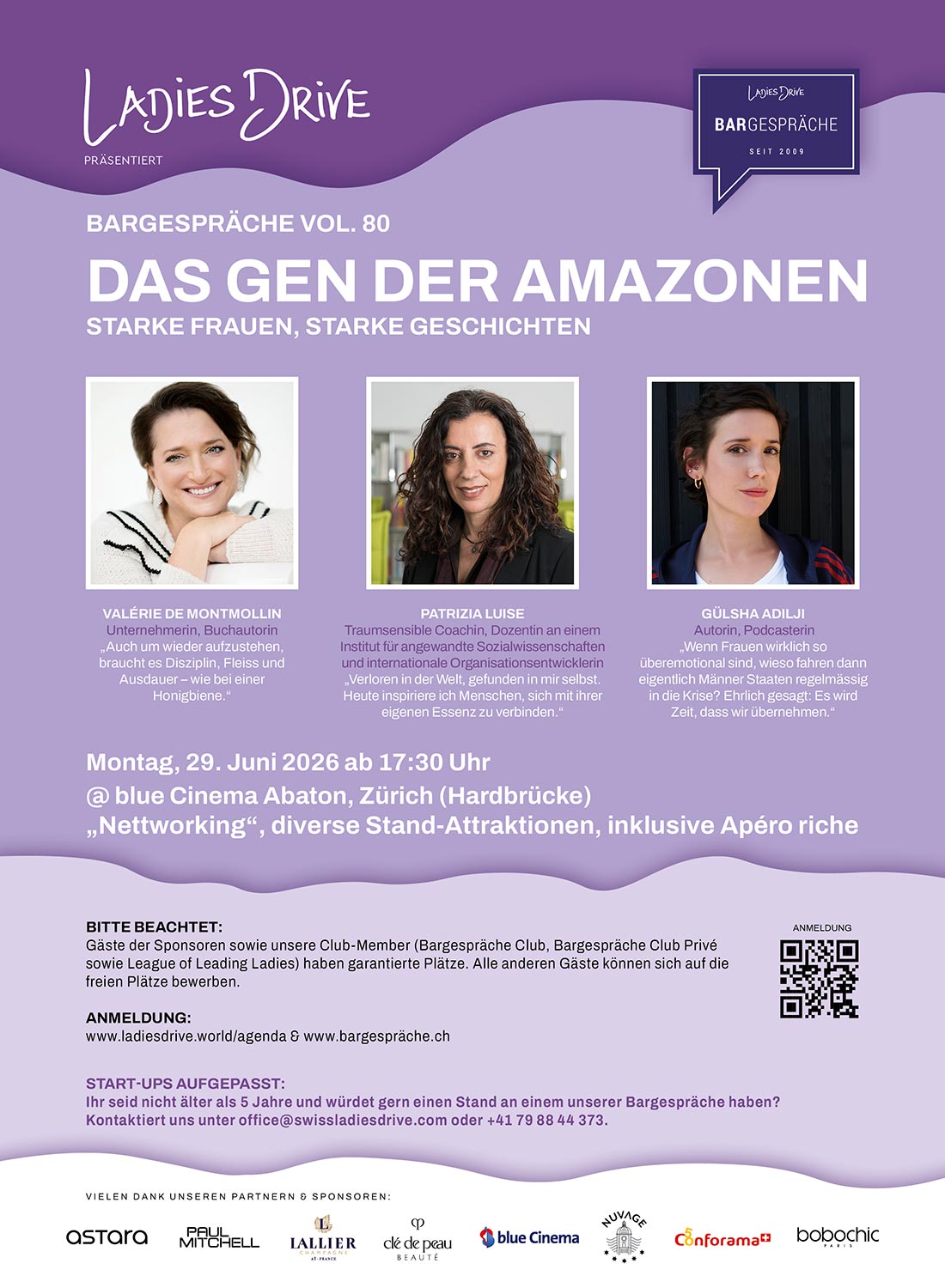 Ladies Drive Bargespräche – Vol. 80. Das Gen der Amazonen. Starke Frauen, Starke Geschichten