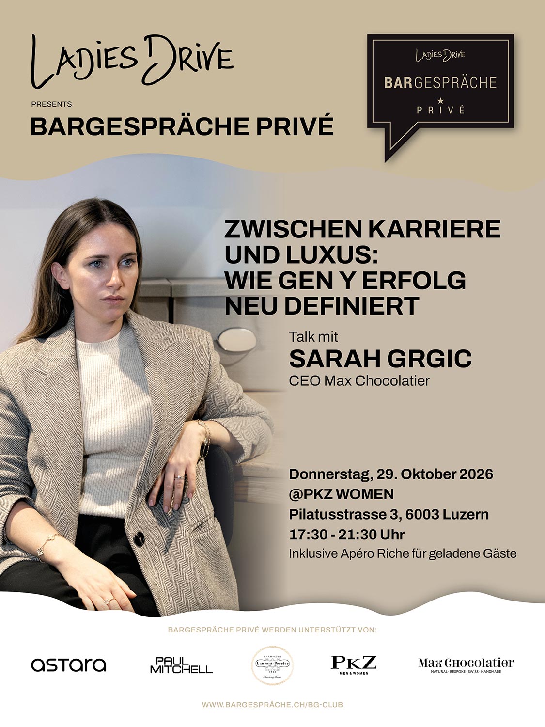 Bargespräche Privé 2026 Luzern