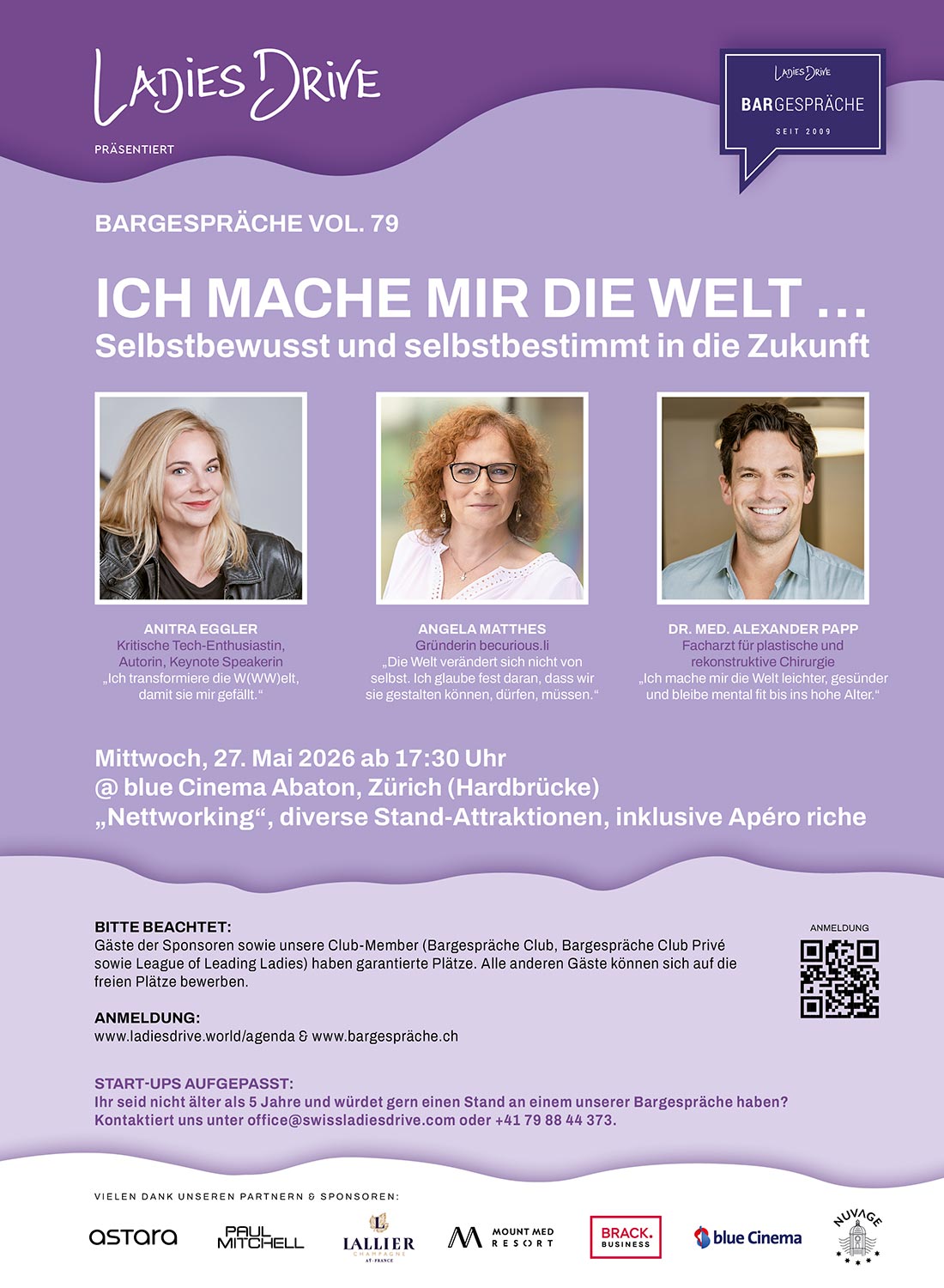 Ladies Drive Bargespräche – Vol. 79. Ich mache mir die Welt… Selbstbewusst und selbstbestimmt in die Zukunft