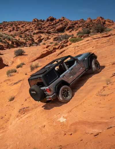 Jeep Wrangler: Je suis flexibelle