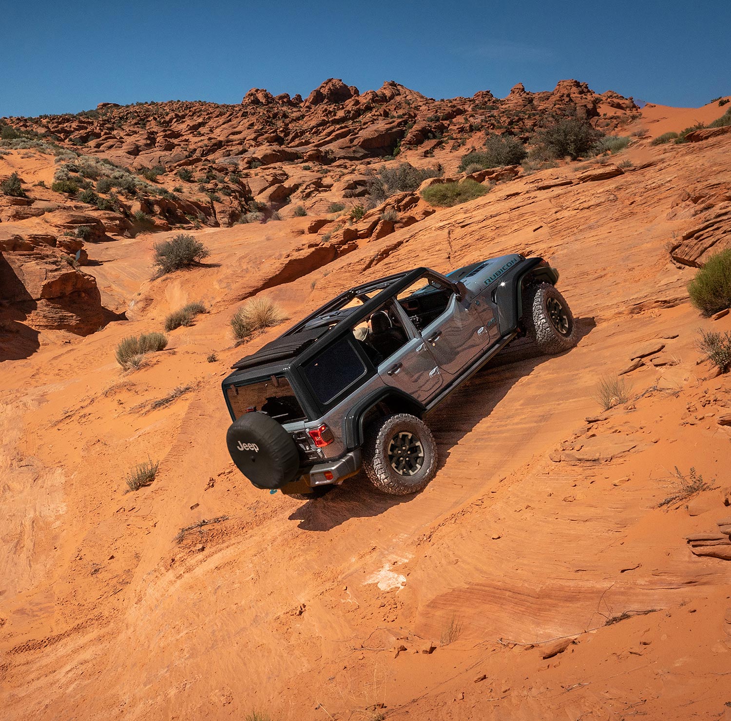 Jeep Wrangler: Je suis flexibelle
