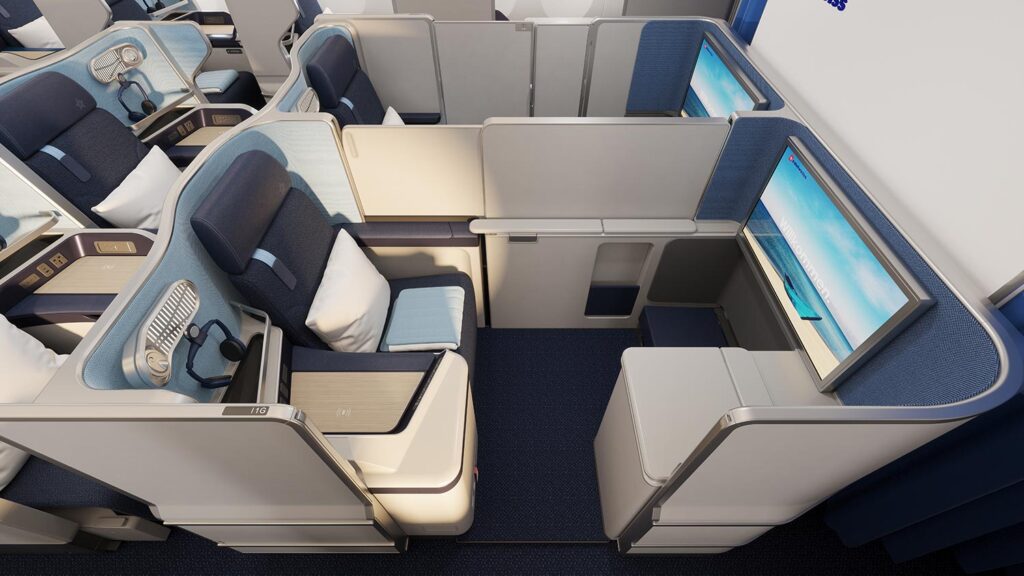 Edelweiss Airbus A350. Business Suite