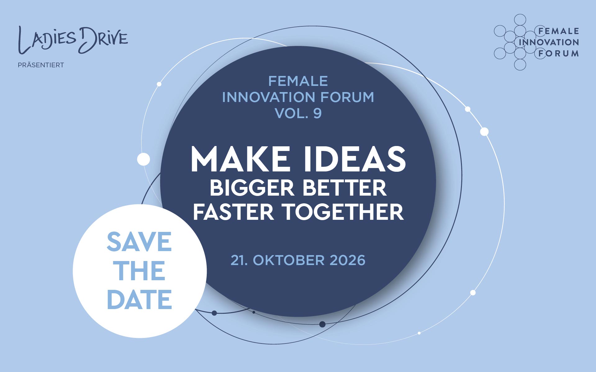 Female Innovation Forum 2026. 21. Oktober 2026