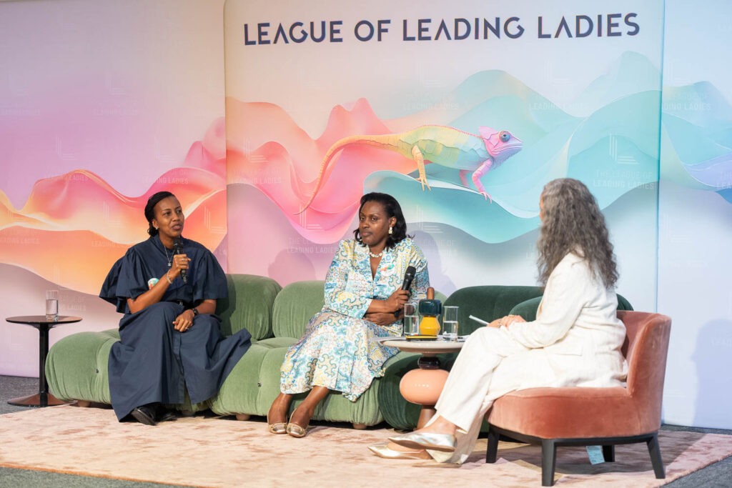 League of Leading Ladies Conference 2026. Nadia Keza and Lise Humura.