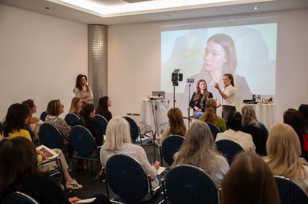 League of Leading Ladies Conference 2026. Chiara Fischer - Estée Lauder Makeup Workshop
