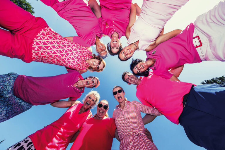 Ladies Drive No. 74. Women Support Women. Pink Ribbon Schweiz