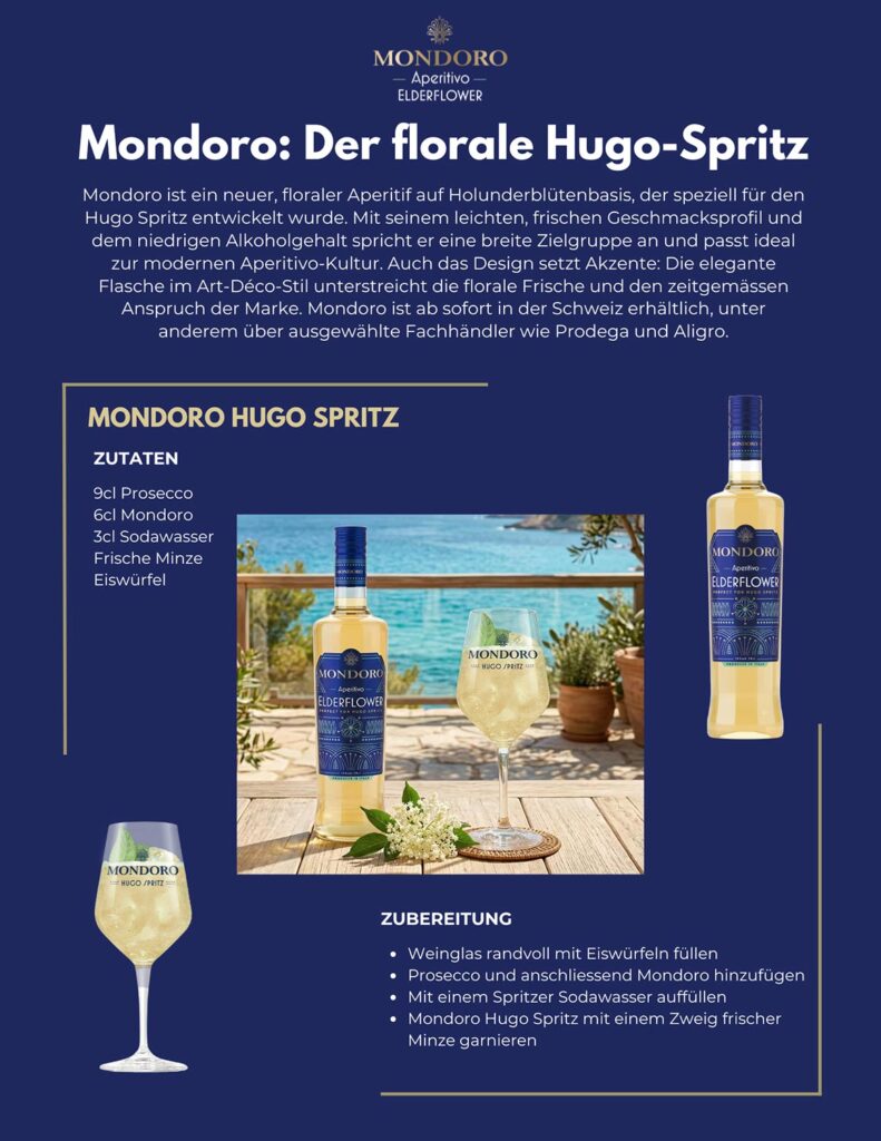 LadiesDrive.World. Mondoro Aperitivo Elderflower - So schmeckt der Sommer!