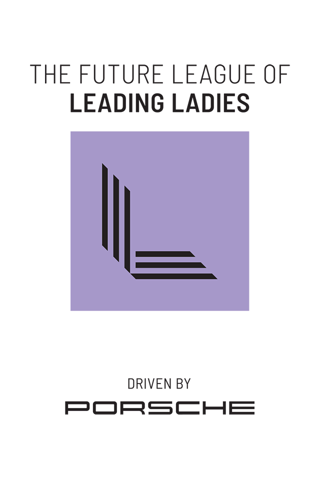 The Future League of Leading Ladies Driven by Porsche. Logo