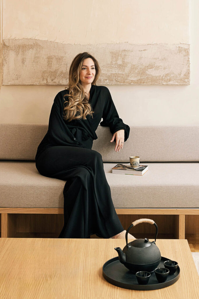Dorka Zambo, Gründerin von AOYAMA Head Spa in Zürich