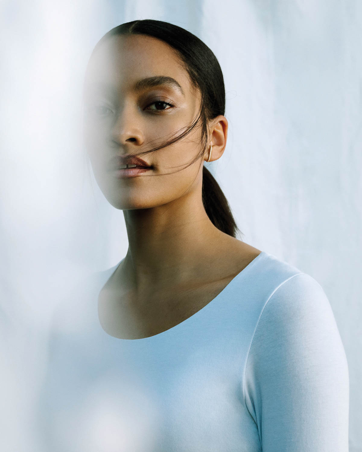 Ladies Drive No. 75. THYLIE premium basics made from Peruvian Pima cotton
