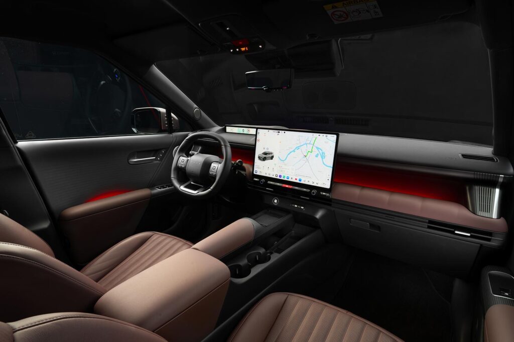 Interior of the all-new Hyundai TUCSON