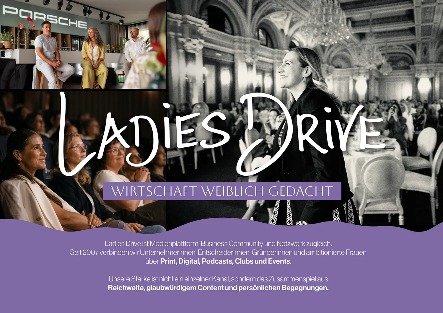 Titelseite der Ladies Drive Mediadaten 2027 – Kurzversion