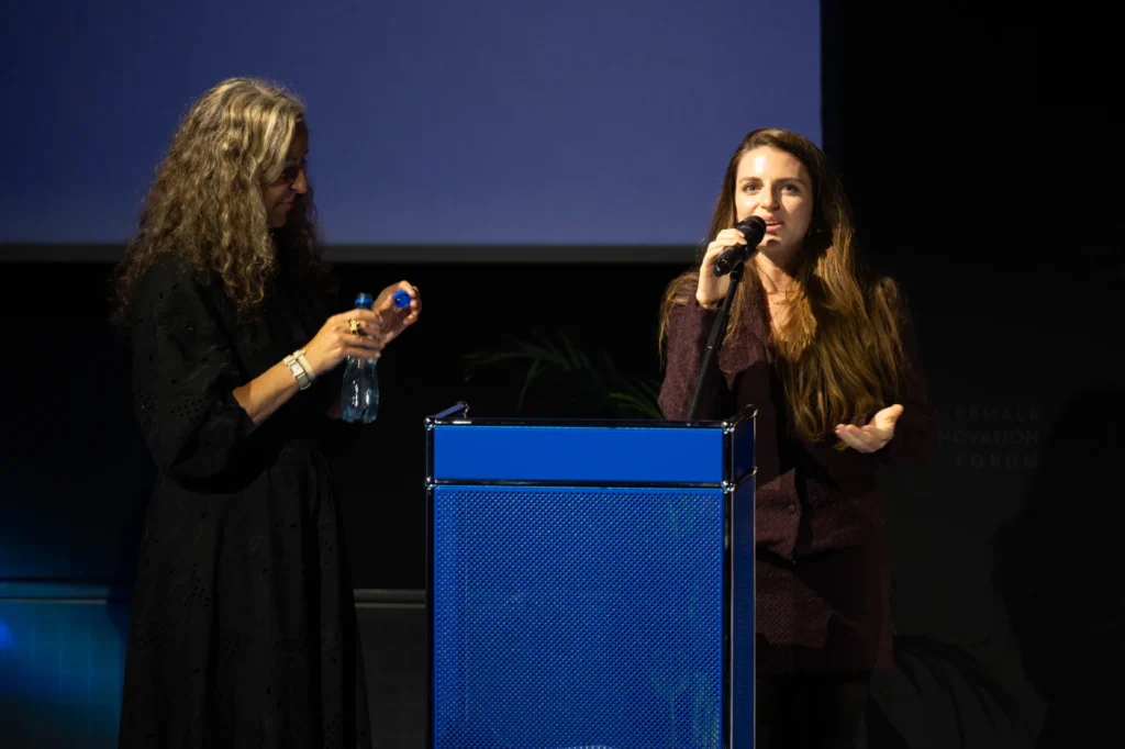 Dalia Goldberger, Co-Founder von Carero, als nominierte Unternehmerin am Female Innovation Forum 2026.