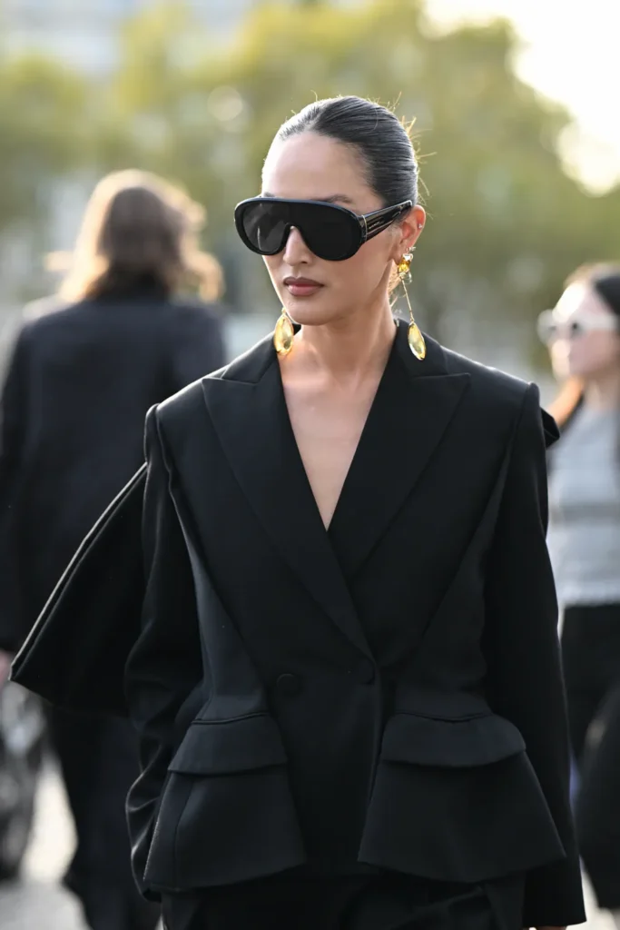 Big Glasses – auffällige, übergrosse Brillen als Street-Style-Trend 2026, fotografiert von Yvonne Aeberhard Stutz während der Fashion Weeks in Mailand und Paris.