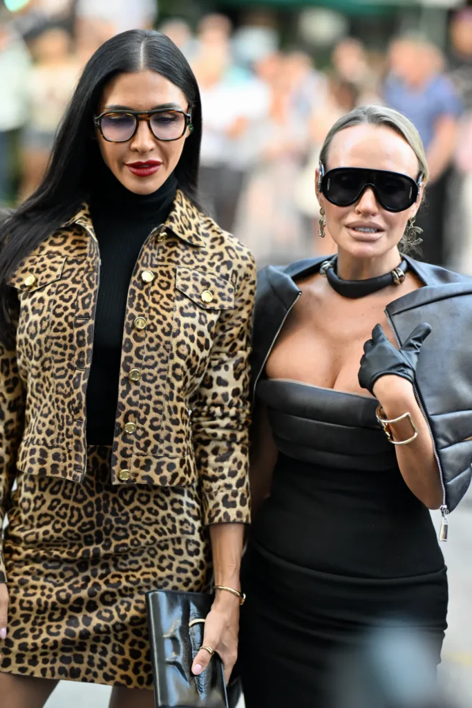 Leopard Print – auffällige Leopardenmuster als Street-Style-Trend 2026, fotografiert von Yvonne Aeberhard Stutz während der Fashion Weeks in Mailand und Paris.